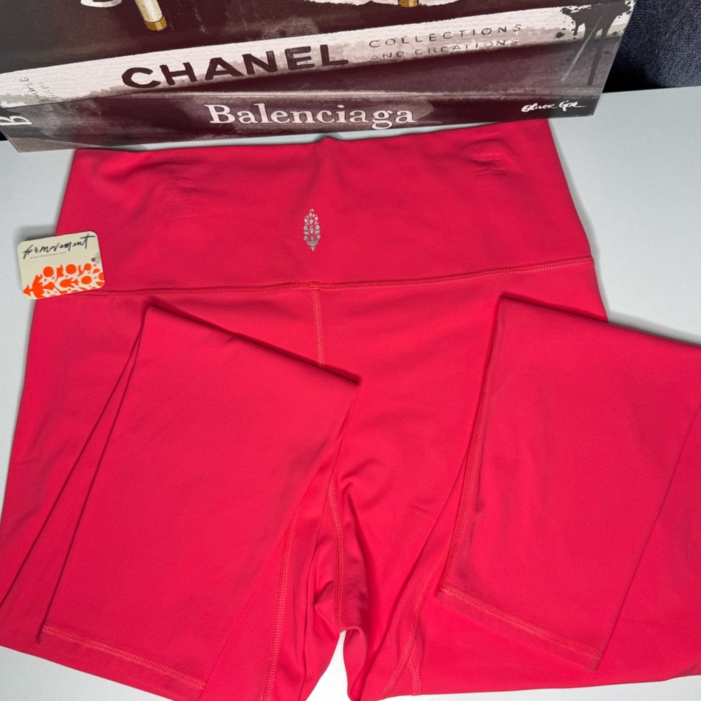 NWT Free People FP Movement Never Better High Rise Legging Sz L Electric Sunset - Picture 3 of 6